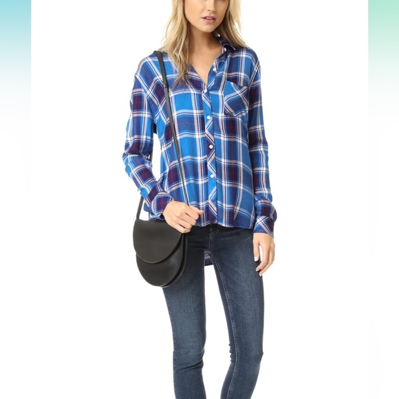 Rails Hunter Long Sleeve Button Down Top - Picture 3 of 16